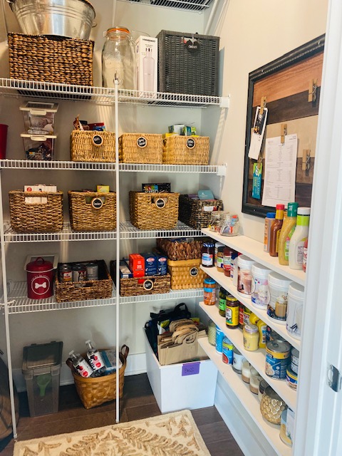 Organize the kitchen pantry - The Downsized Life